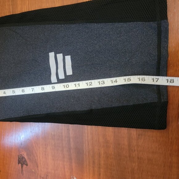 Black Gray Cinchable Gaiter - Picture 7 of 11